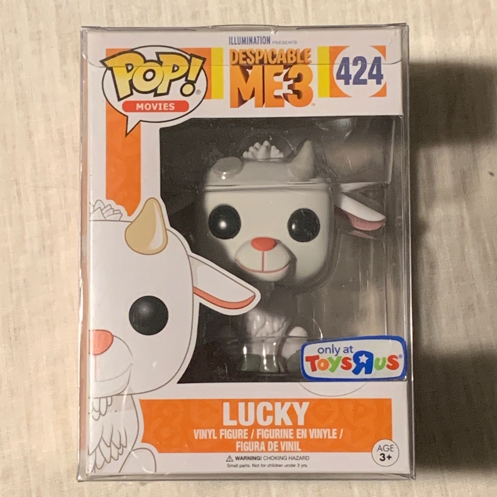 Lucky despicable me 3 Funko pop (NWT)